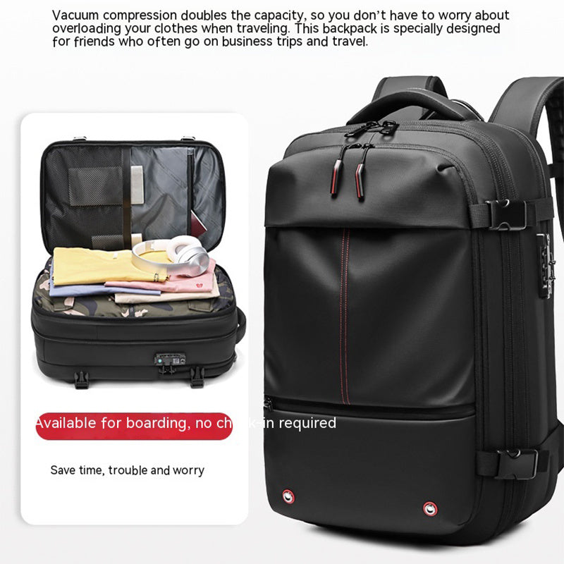 🧳 Double Zip Alpha: The Ultimate Adventure Vacuum Backpack