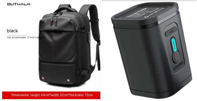 🧳 Double Zip Alpha: The Ultimate Adventure Vacuum Backpack