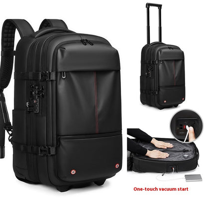 Vacuum Expandable Trolley Backpack