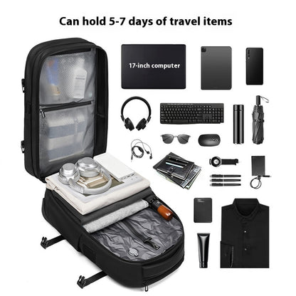 Vacuum Expandable Trolley Backpack